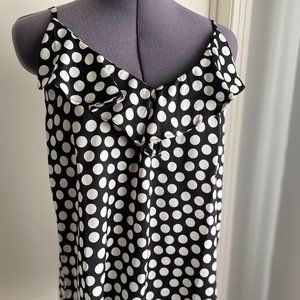 Banana Republic Silky Polka Dot Tank